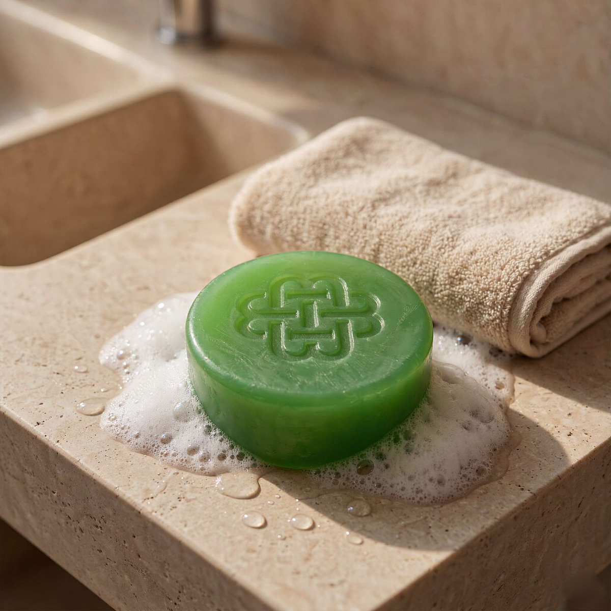 Mugwort Herbal Essential Oil Soap – Botanical-Inspired Daily Cleansing Bar