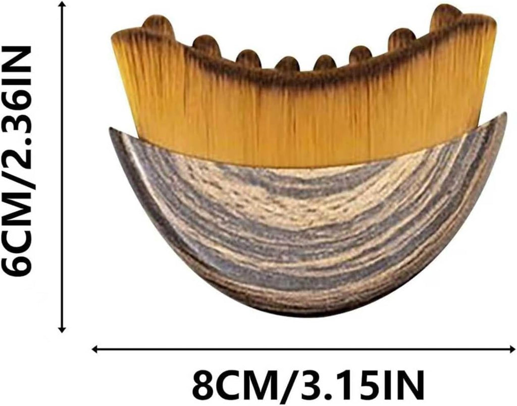 Lymphatic Contour Face Brush for Sculpting Massage