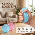 Coconut Oil Slow-Rebound Squishy Ball – Soft Squeeze Sensory Toy for Everyday Fun