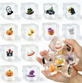 Halloween Squishy Blocks – Pumpkin & Bat Designs