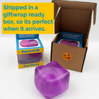 Oversized Gel Stress Cube – Squishy Sensory Fidget Toy