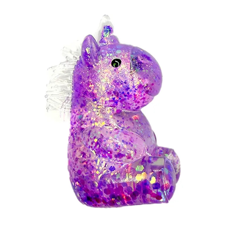 Unicorn Squeeze Toy | Soft Sensory Stress Relief Squishy Toy | Anti-Anxiety Fidget Reliever for Adults & Kids | Party Favor & Prank Gift