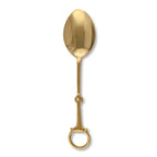 Bit Serving Spoon - Stainless Steel Shinny Gold