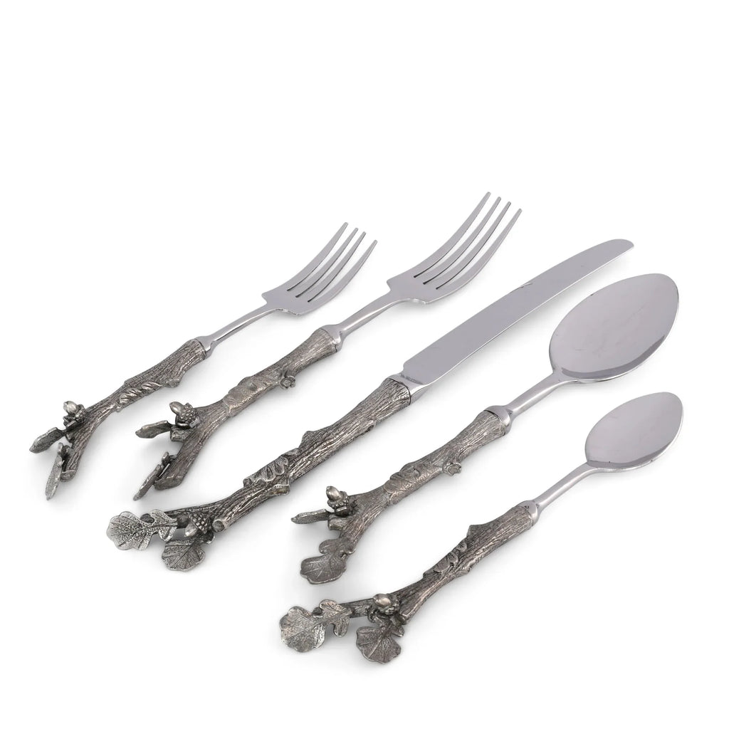 Acorn Flatware Set