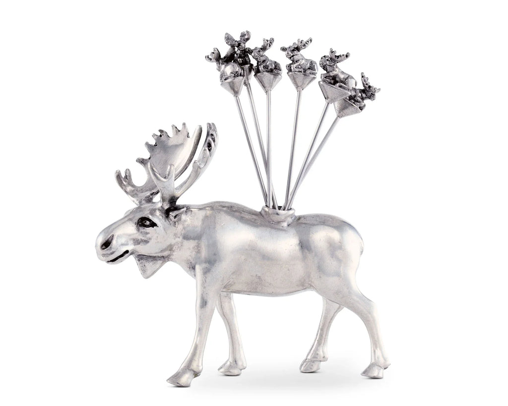 Moose Cheese Pick Set