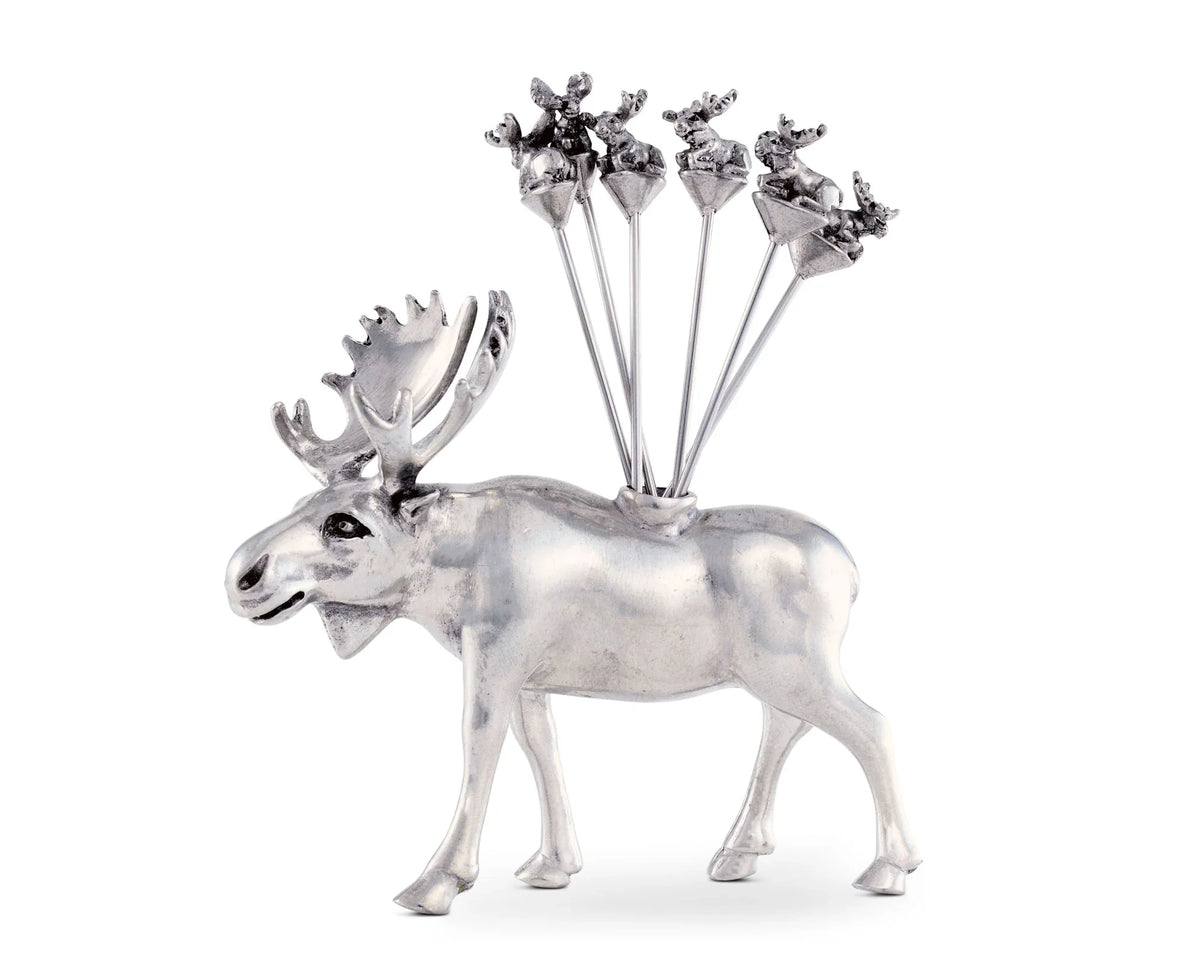 Moose Cheese Pick Set