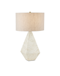Currey & Co Elysium White Table Lamp | 6000-0866