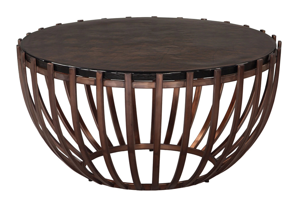 Kafig Coffee Table Bronze